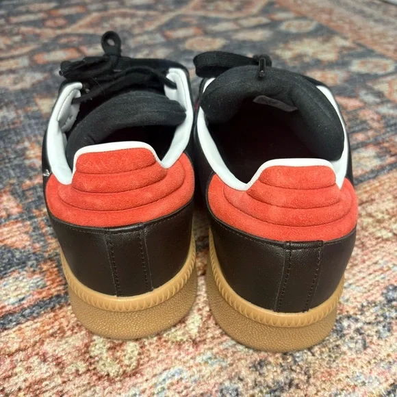 Adidas Black and Red Samba Sneakers size 8.5 women’s
